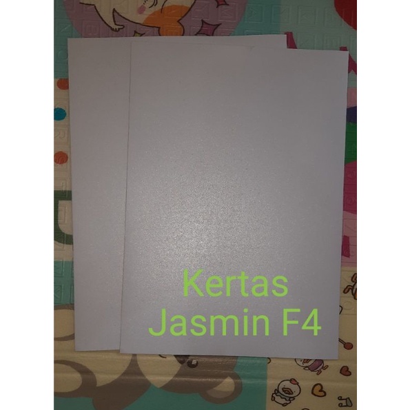 

Kertas Jasmine Putih Glitter 160GSM F4/ Kertas Jasmine Paper Flower per 10 lembar