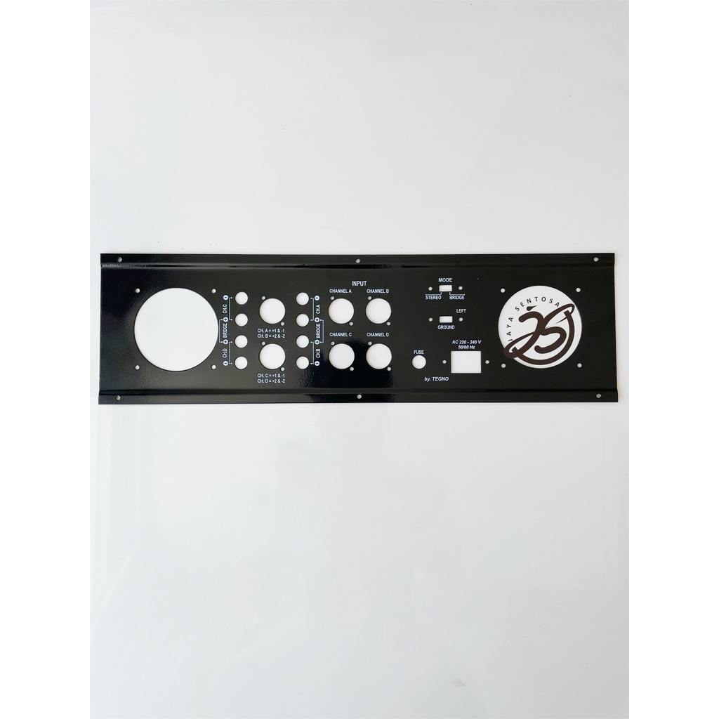 PLAT COVER CA28 (1 SET) PREMIUM BOX PANEL CA 28 BOX PANEL DEPAN BELAKANG POWER AMPLIFIER