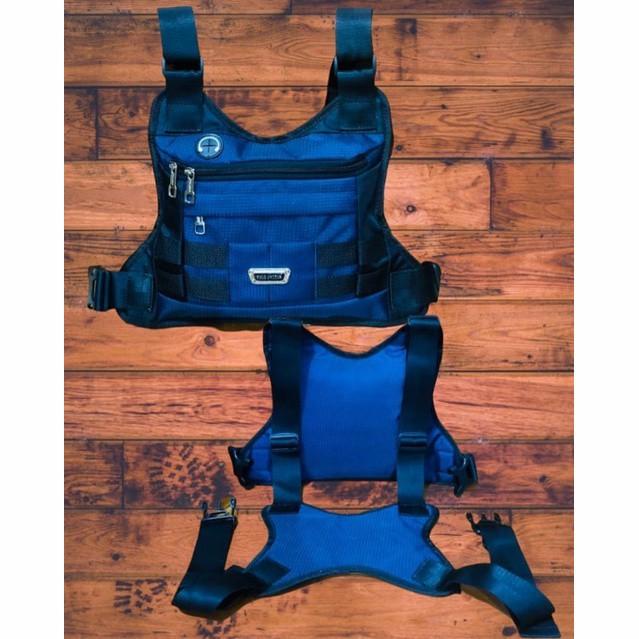 Tas dada pria rompi chest bag