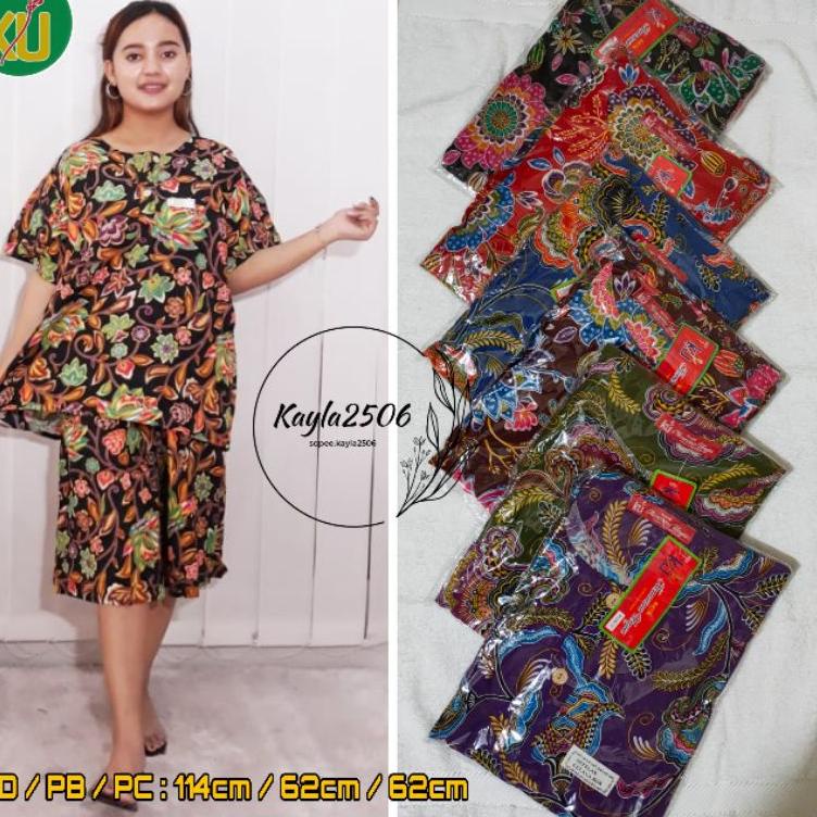 TERBAIK Setelan kencana ungu kulot batik kencana ungu