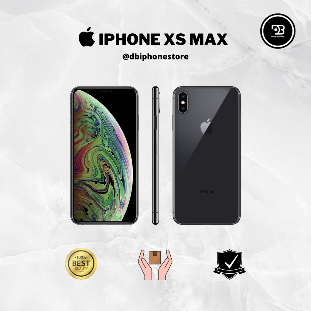 IPHONE XS MAX SECOND ORIGINAL BERGARANSI (64GB, 256GB & 512GB)