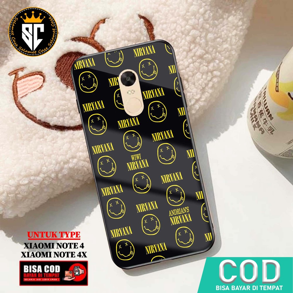 Case Xiaomi Note 4 Note 4X  Casing Xiaomi Note 4X Note 4  Selamet Case [SRBK] Case Glossy Case Aesth