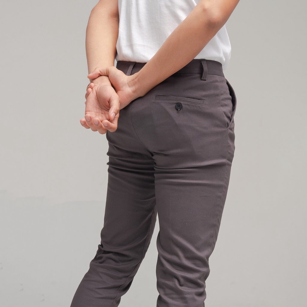 ORCA - Celana Panjang Rex (Stretch) Long Chino Grey