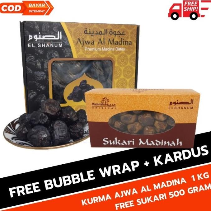 

KURMA SUKARI KURMA AJWA PACKING PREMIUM 1 KG SUKARI / KURMA NABI / SUKARI BASAH / EL09I09A82L