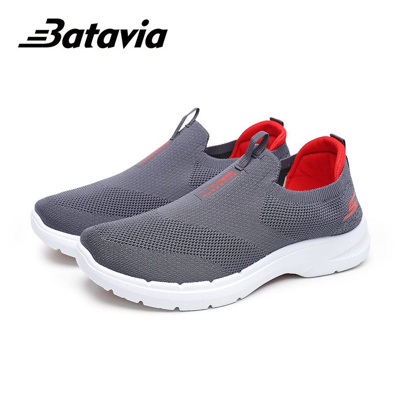 Batavia IMPORT SEPATU SLIP ON PRIA SPORT ONKE + BOX DAN KAOS KAKI B25