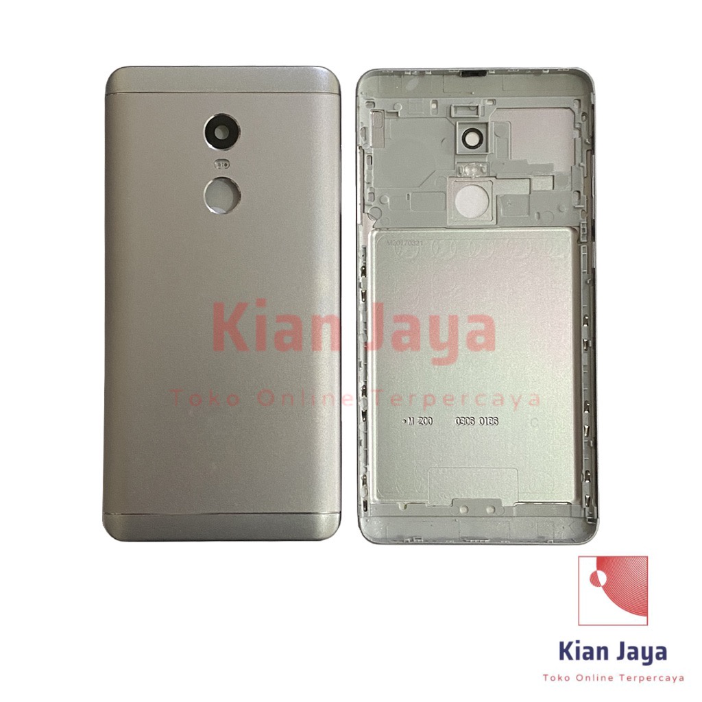 Backdoor Xiaomi Redmi Note 4x Chipset Mediatek Back Cover Tutup Belakang Baterai Cassing Casing Backcase Original