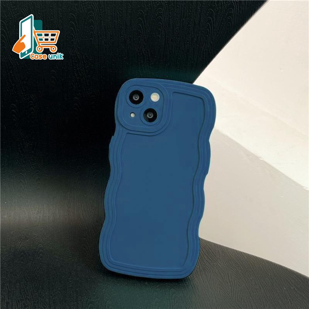 CASE SOFTCASE SILIKON GELOMBANG WAVY PROCAMERA MACARON OPPO RENO 8T 5G CS5513