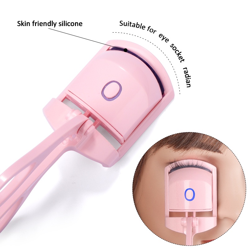 Wireless Electric Eyelash Curler Big Eye Curling Long-lasting Hold Penjepit Bulu Mata Elektrik