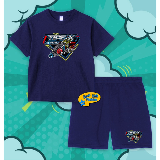 Setelan Anak TipeX Trondol Celana Kaos Anak Tipe X Trondol Set