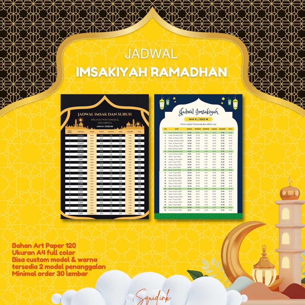 

[SQUID.INK] brosuk imsakiyah ramadhan 1444 - 2023 full color