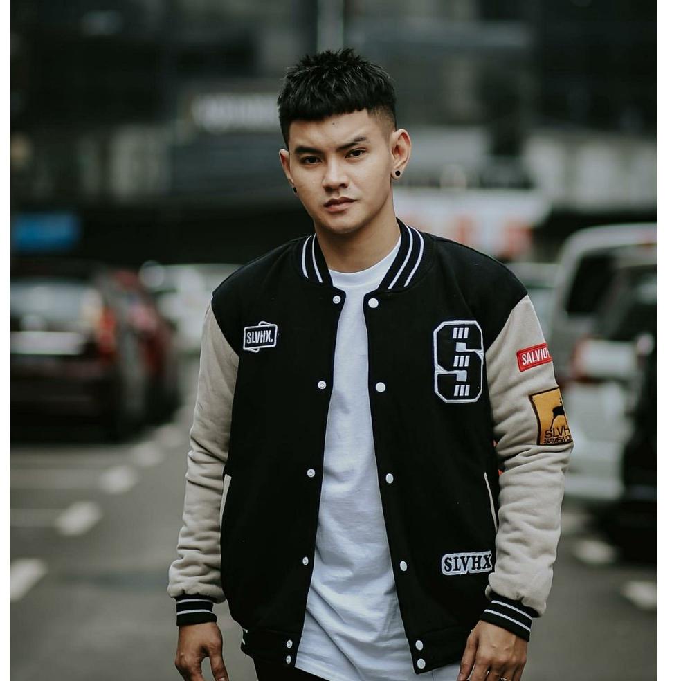 BOOMING JAKET BASEBALL VARSITY - BASEBALL JACKET - JAKET VARSITY ZADE SUPPLY FULL BORDIR -jaket pria