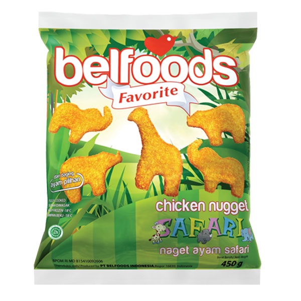 

BELFOODS FAVORITE CHICKEN SAFARI 450 GR