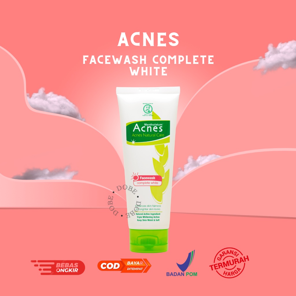 ACNES Facewash Complete White