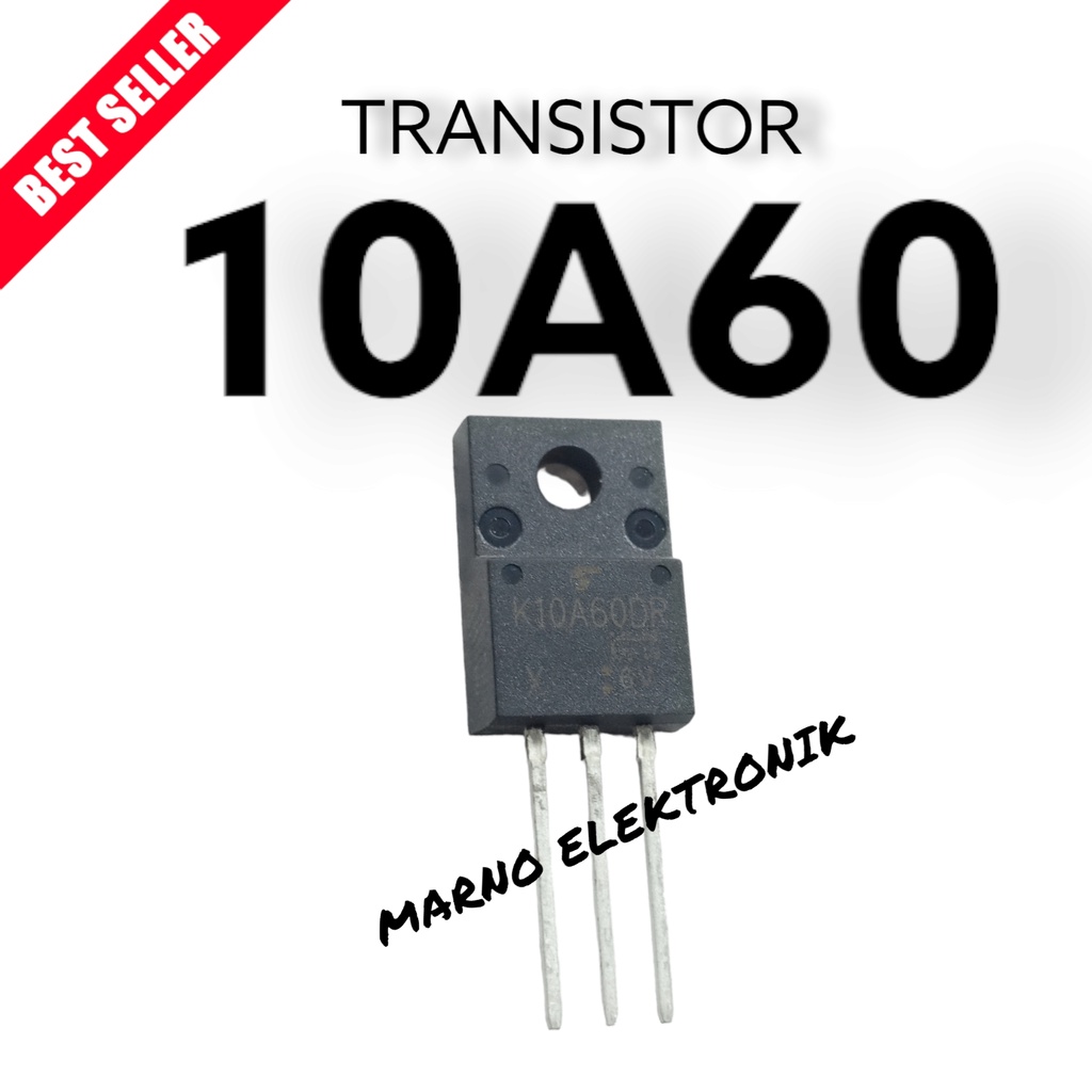 TRANSISTOR TR K10A60D  K10A60 K 10A60D 10A60 ASLI ORI ORIGINAL