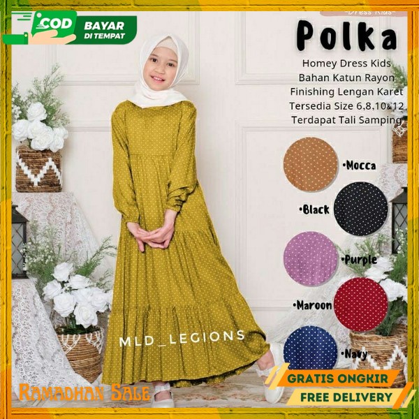 Gamis Lebaran 7 8 Tahun 3 4 Remaja Terbaru 2023 One Setperempuan Syari Games Cewek Baju Idul Fitri A