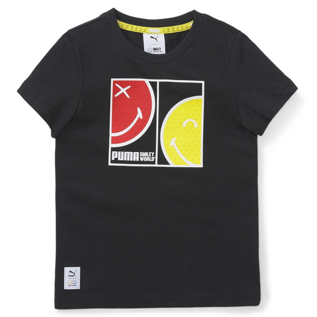 KAOS CASUAL ANAK PUMA x SW Tee Puma Black 670345 01