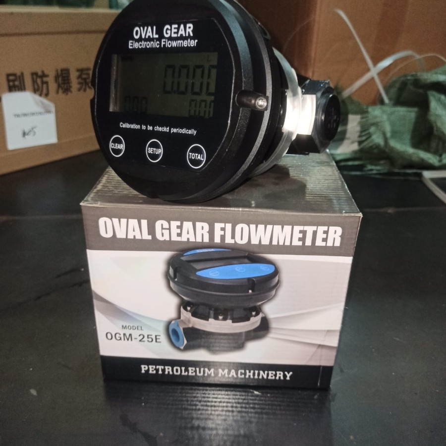 Flowmeter 1" OGM Digital - Oval Gear Flowmeter Digital DN25