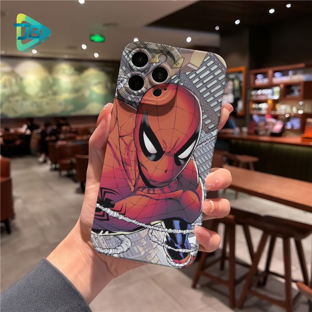 CUSTOM CASE SOFTCASE SILIKON PROCAMERA SPIDERMAN CUSTOM OPPO A3S A1K A5S A7 A37 NEO 9 A15 A15S A16 F1S A59 A96 A52 A92 A31 A8 A33 A53 A9 A5 2020 JB7833