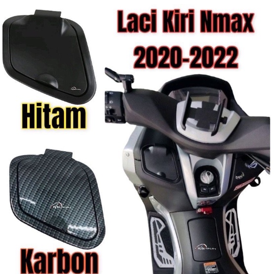 Tutup Laci Kiri Nmax carbon New 2020-2022