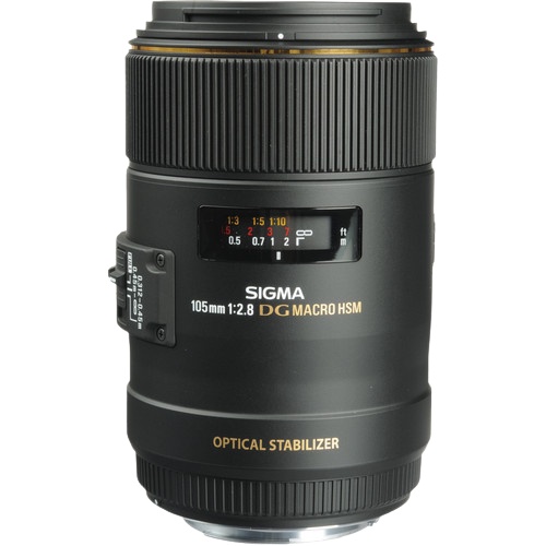 Sigma 105mm F2.8 EX DG OS HSM Macro For Nikon