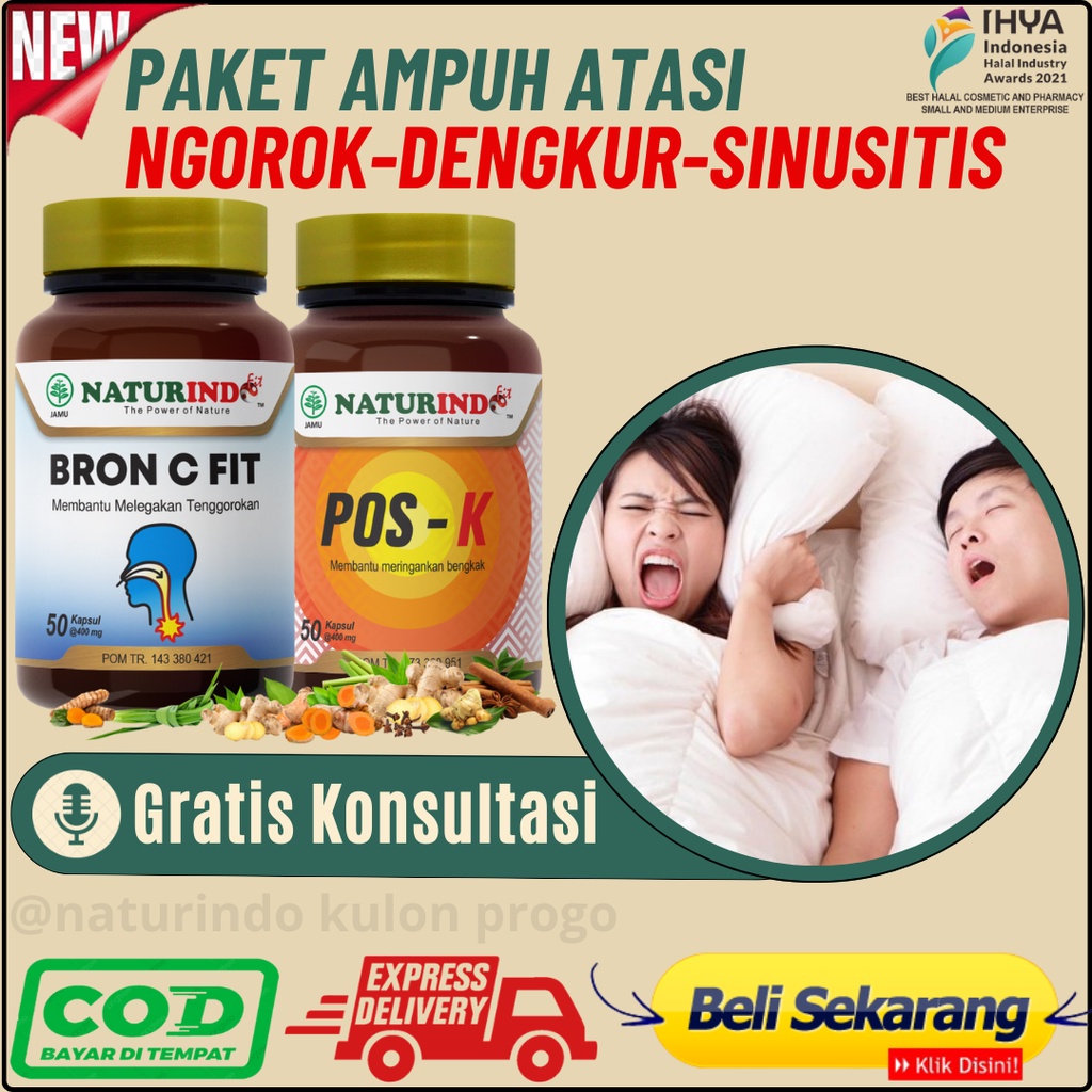 Obat Dengkur Ngorok Saat Tidur Sinus Sinusitis dan Polip Hidung Menahun Paling Ampuh