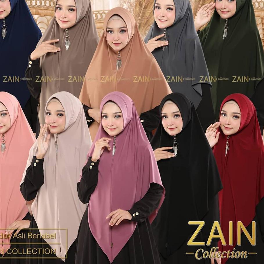 Jilbab Khimar Syari Jumbo Hijab Instan Bahan Jersey Korea Dayyana
