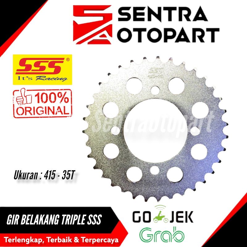 Gir gear belakang rxking rx king jupiter z rxz jupiter mx 35 415 sss