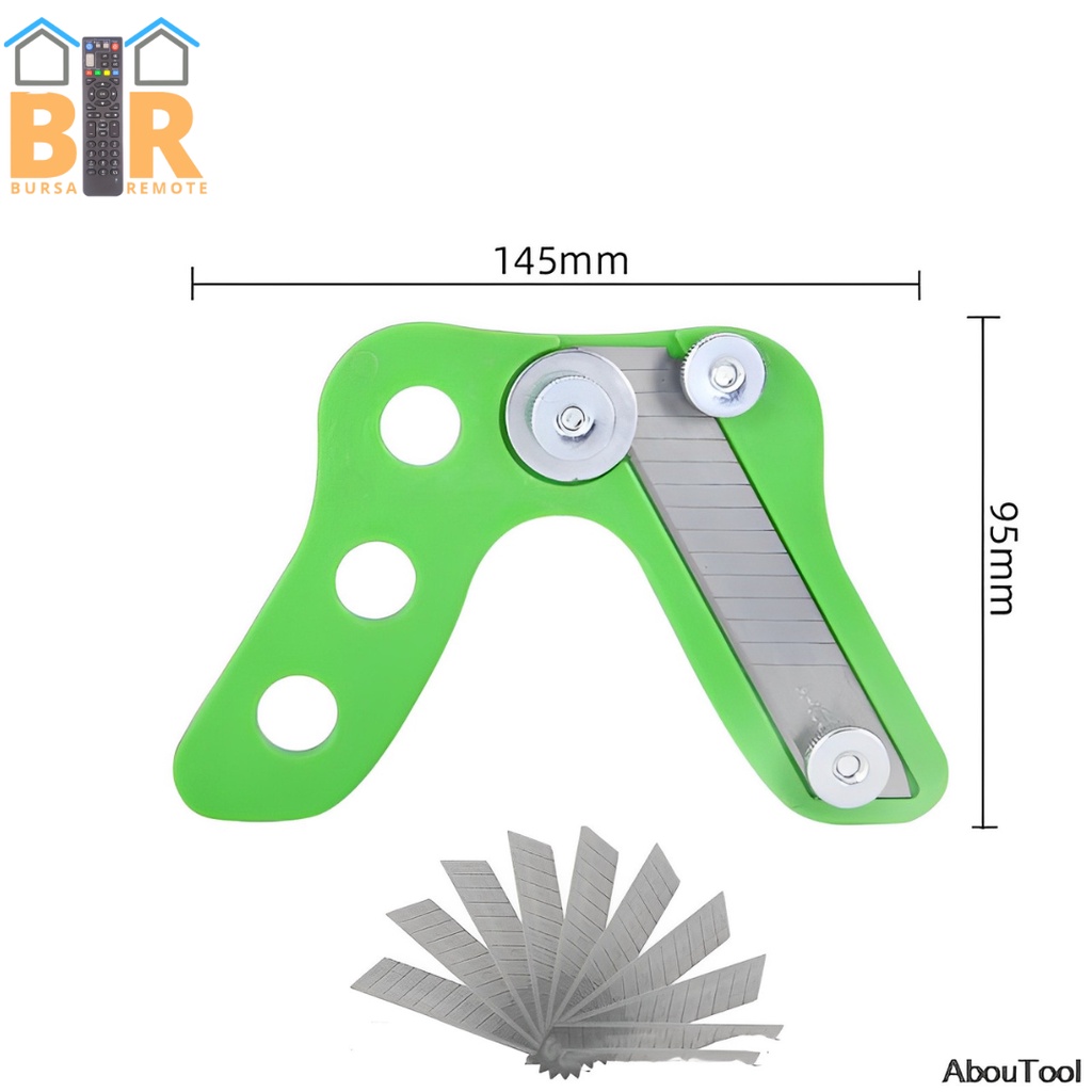 Edge Trimmer Manual Cutter Potong Tepi Kayu Ketam Sudut Ragum Tepian Trimming Knife