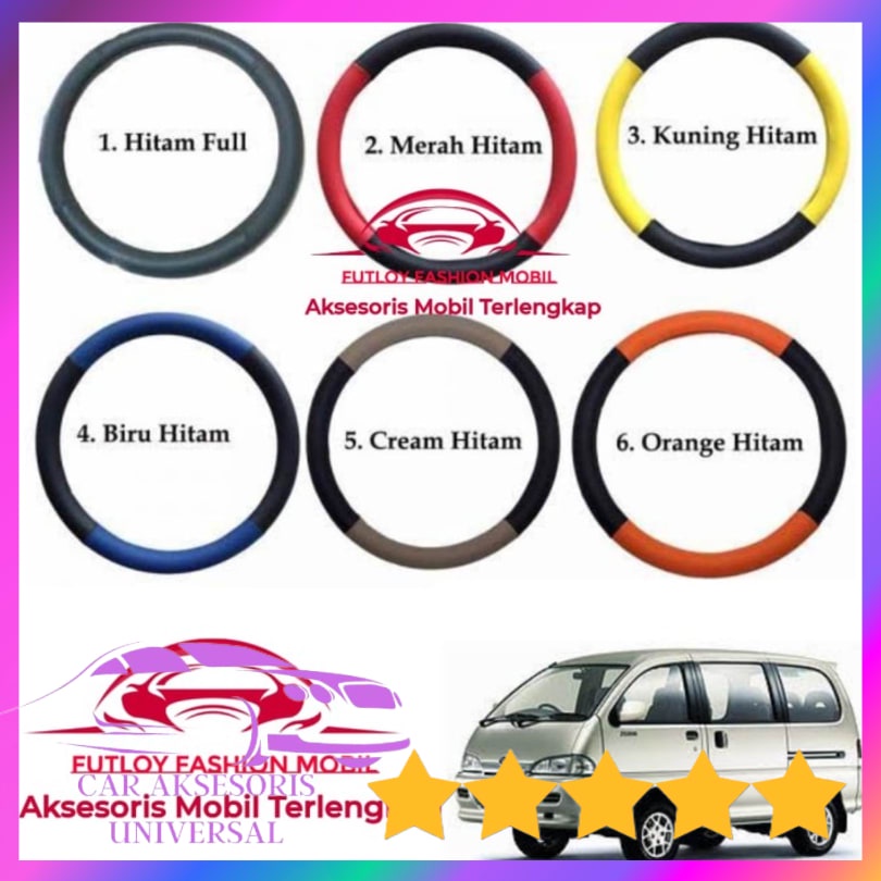 Sarung Stir Mobil - Cover Steer - Setir Mobil Espass Daihatsu