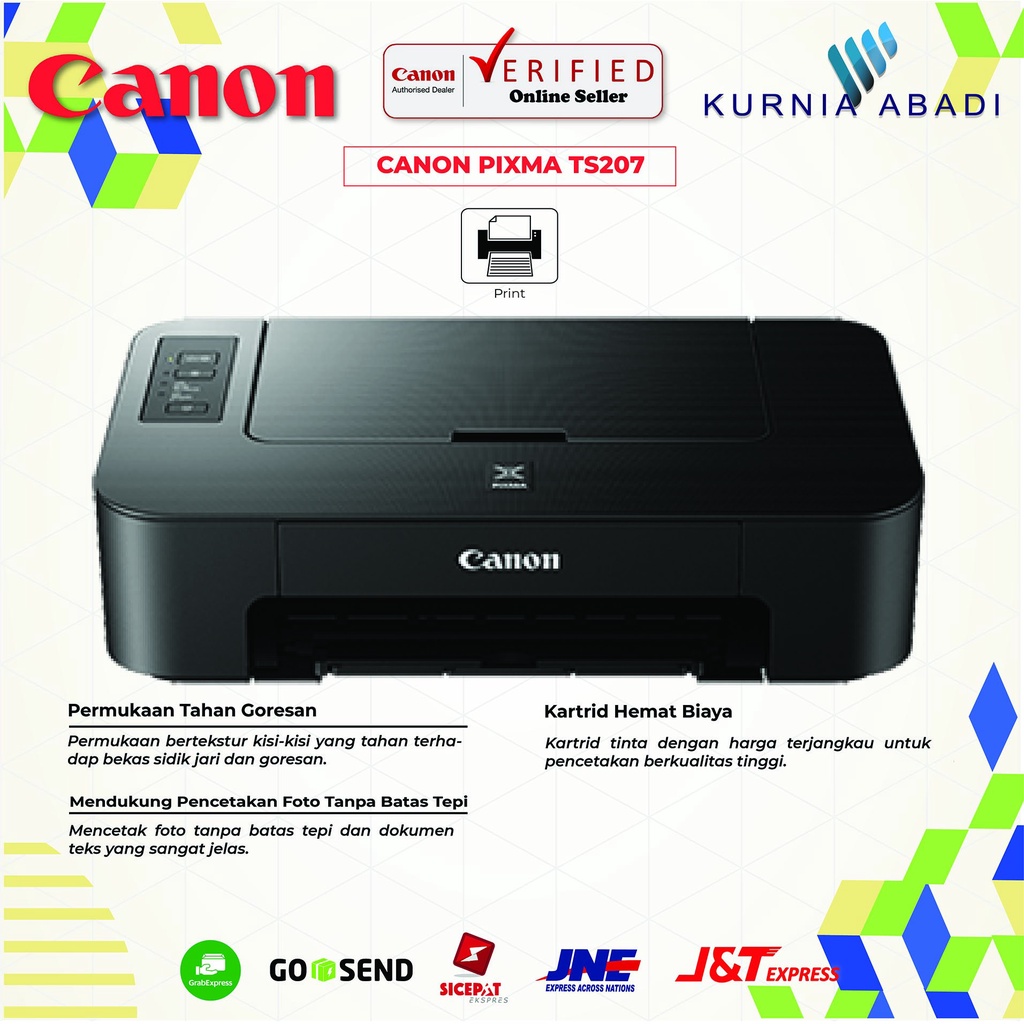 Canon Printer Pixma Inkjet Printer PIXMA TS207