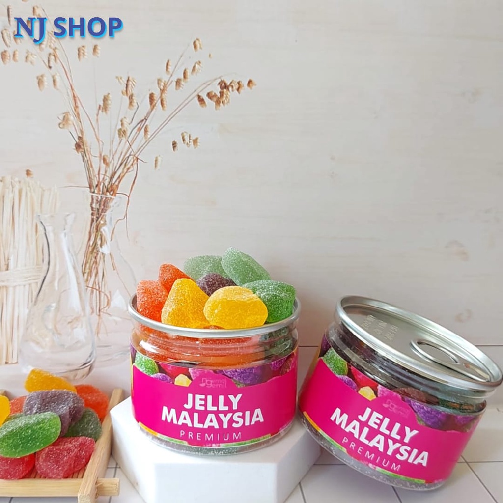 

[Jelly Original] - Can Jelly Malaysia Jelly Rasa Buah Jelly Kenyal Balut Gula Kualitas Premium