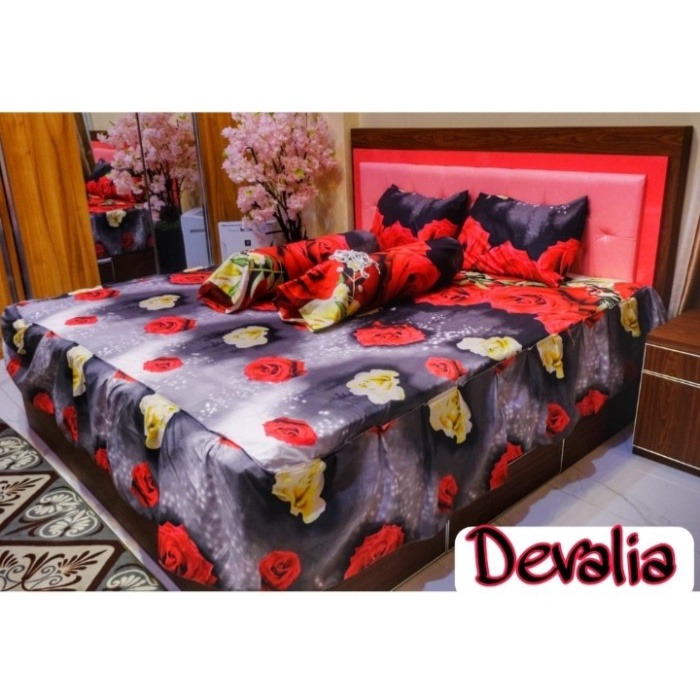Sprei Rempel Ukuran 160x200 Sprei Rumbai Home Made Seprei Renda - Devalia Berkualitas P4Q5
