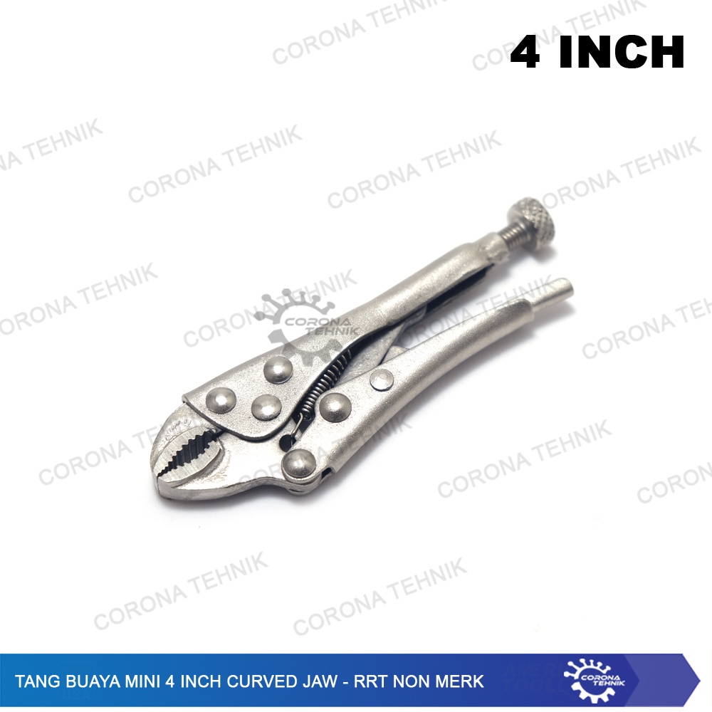 Tang Buaya Mini 4 Inch Curved Jaw - RRT Non Merk