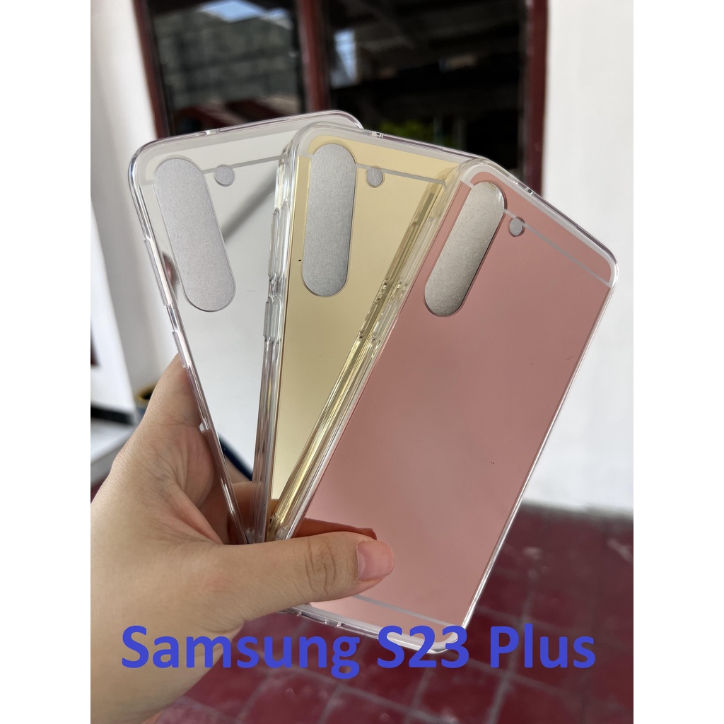 Soft Case Efek Cermin Samsung Galaxy S23 Samsung S23 Plus Samsung S23 Ultra