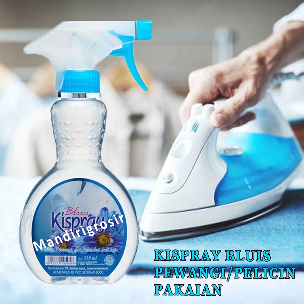 Bluis Kispray* Kispray Botol* Pelicin Pewangi Pakaian* 318ml