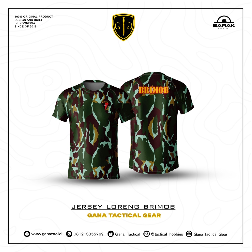 JERSEY LORENG BRIMOB