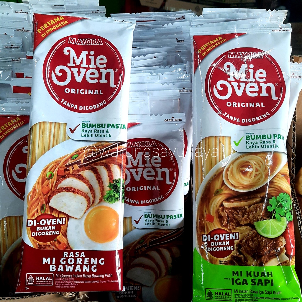 

Mayora Mie Oven Tanpa Digoreng