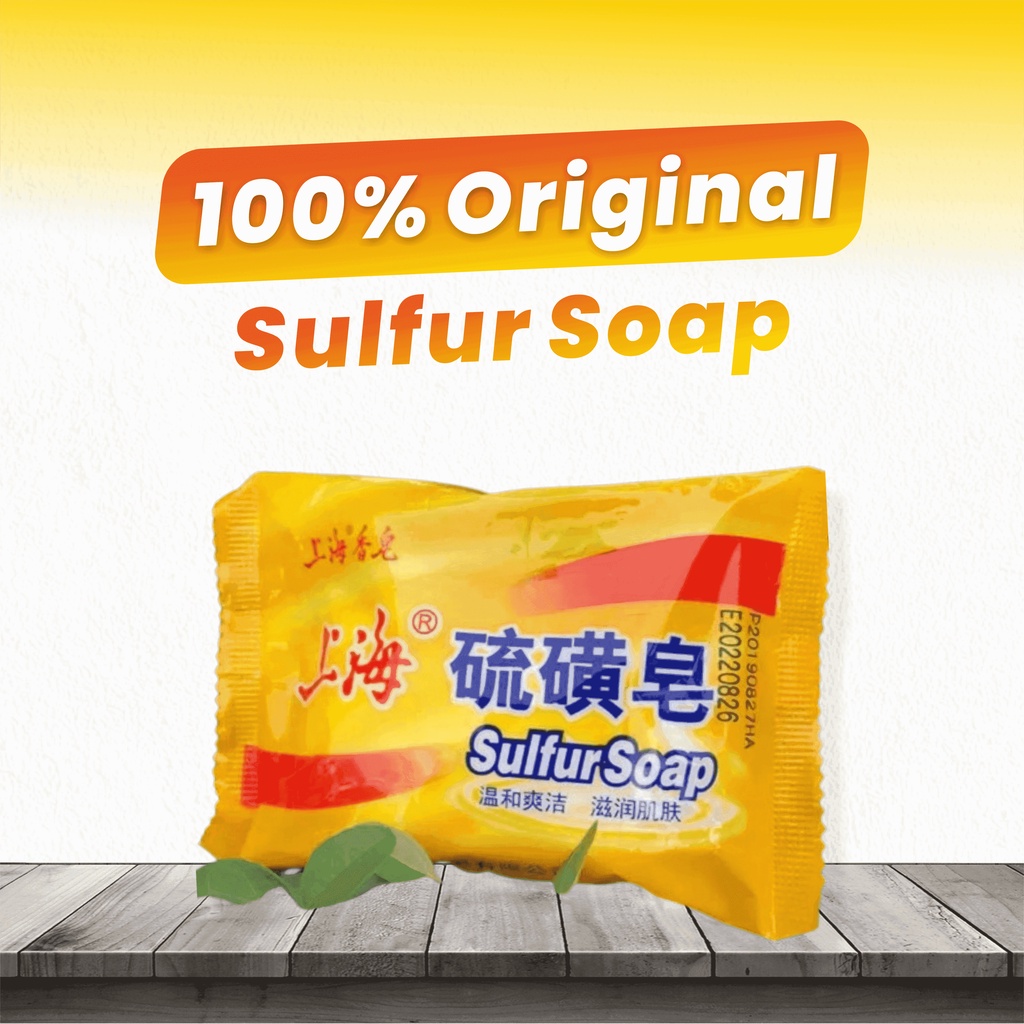 Shanghai Sulfur Soap Original Sabun Sulfur