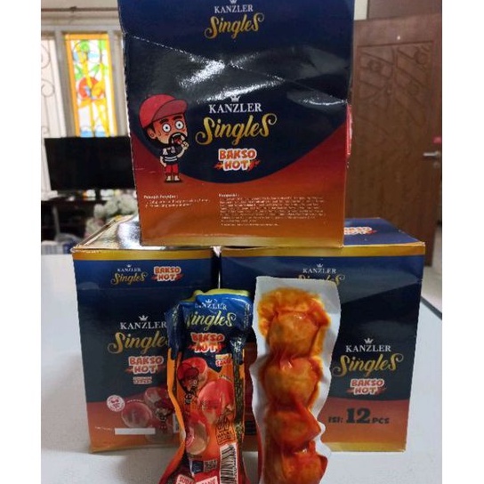 

Bakso Hot Kanzler Bakso Hot Singles Bakso sapi pedas Kanzler 1dus isi 12