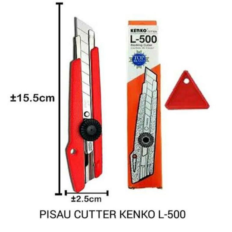 

Kejutan Promo cutter kenko L500 ( 1 lusin) Termurah