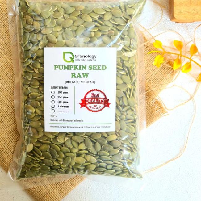 

➢ Biji Labu Mentah / Raw Pumpkin Seed - 1 kilogram ☛