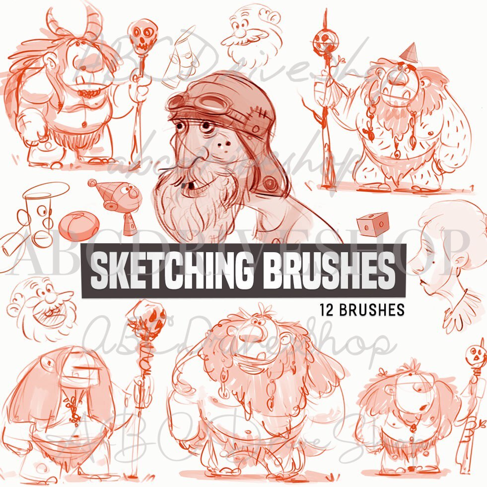 Procreate Brush - Sketching Brushes for Procreate