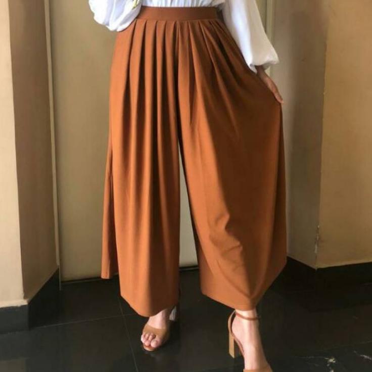 Spesial Promo♤ Celana Kulot Wanita Kulot Rempel Kulot Murah Kulot jumbo Kulot Premium Kulot Panjang 