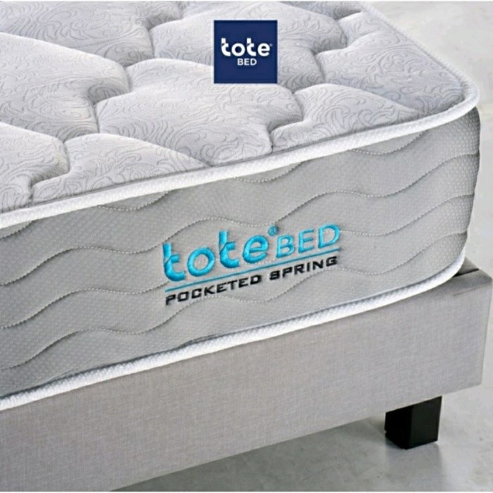 Kasur Tote Bed Pocket Spring 120x200 Cm Mattress in Box Springbed Tote