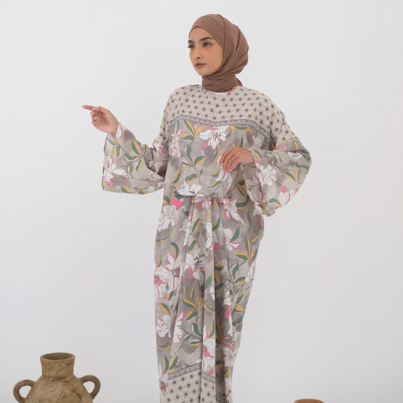 Flowery Kaftan (Ramadhan/Lebaran Collections)