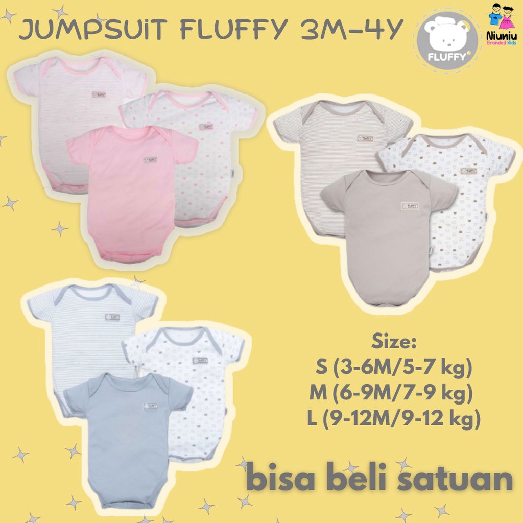 Jumper Baju Tidur Setelan Oneset Fluffy Baju Bayi Anak Kids Laki laki Perempuan Cowok Cewek Unisex L