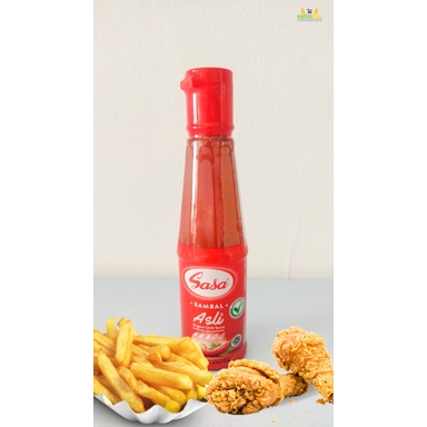

Saos SASA Sambal Asli Botol 135 ML BPOM RI ✅