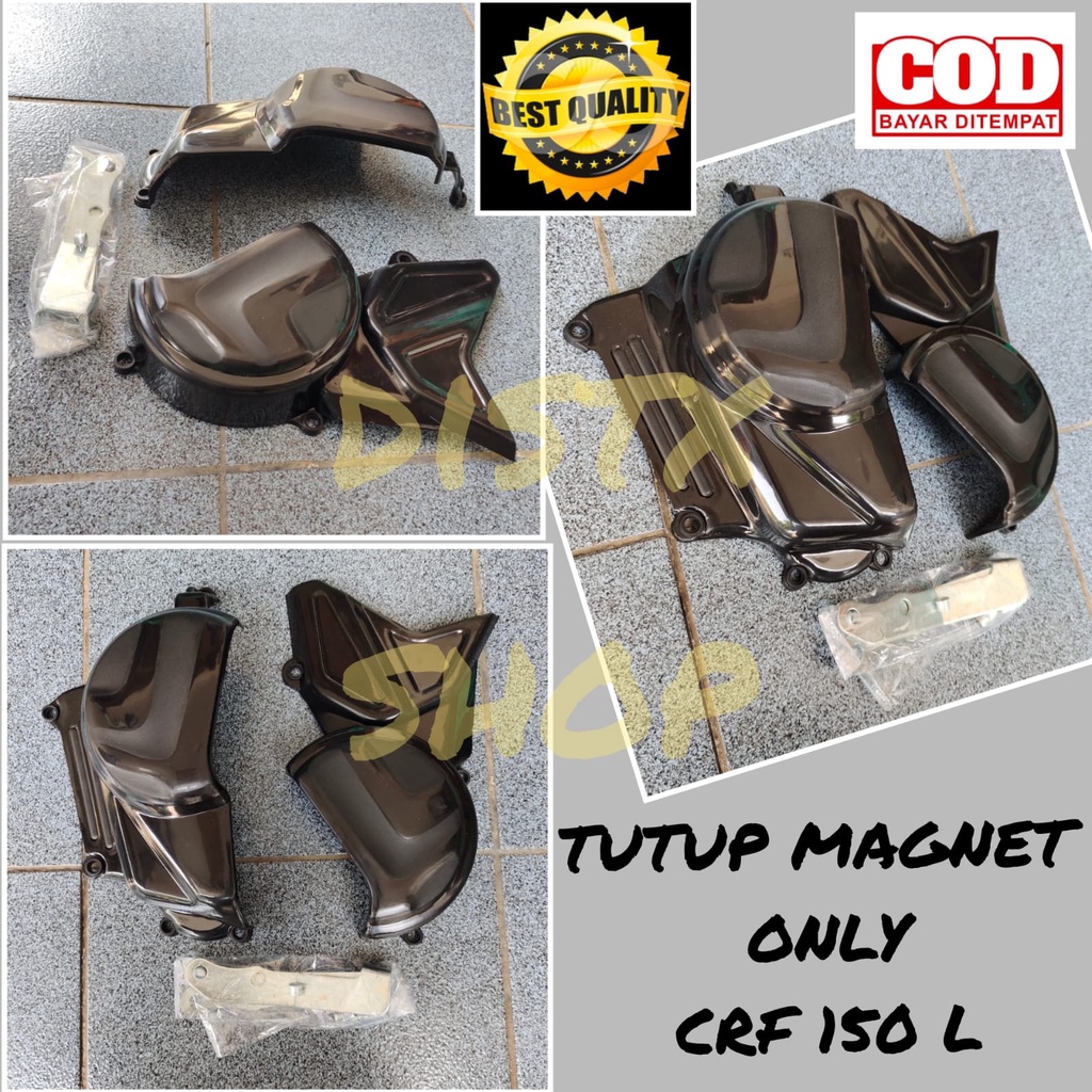 TUTUP MAGNET ONLY CRF 150 L COVER BLOCK MESIN CRF 150 L TRAIL SUPERMOTO MOTOCROSS