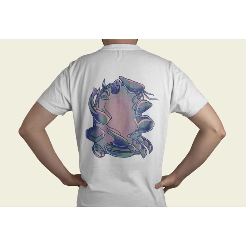 Kaos Pecel lele | Variasi Putih | Pecel Lele T-Shirt