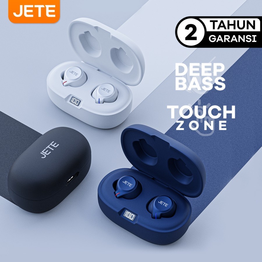 JETE TWS T1 New Color Earphone Bluetooth 5.0